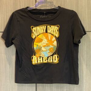 Forget Me Knot Brand Sunny Days Ahead Crop Top NWOT